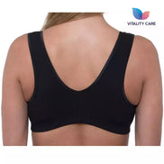 Front Fastening Bra Cotton Lycra Non Wired Soft Stretch Non Padded 34B-44DD Plus