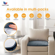 Absorbent Washable Incontinence Chair Pad Non-Slip Waterproof Seat Protector Pad