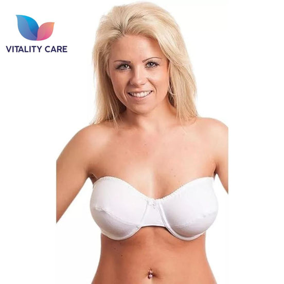 Vitality Care Strapless Multiway Crossover Halterneck Underwired Bra 34-42, A-DD