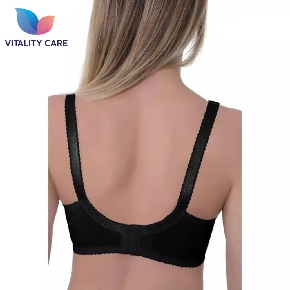 Ladies Full Cup Underwired Bra Plus Size Firm Hold Lace Large Non Padded Bra Uk.