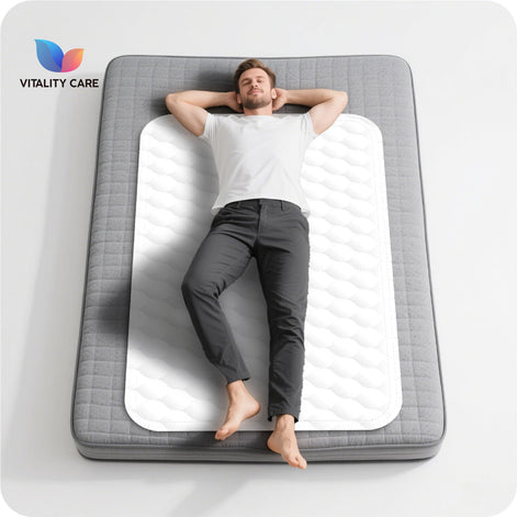 Washable King Bed Pad Incontinence Reusable Bed Pads Super Absorbent 86 x 152cm