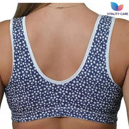 Front Fastening Bra Cotton Rich Ladies Non Wired Non Padded Soft Stretch Uk Size