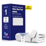 Incontinence Washable Bed Pads Reusable Tumbler dry Bed Size With Tucks & Tuck Tool