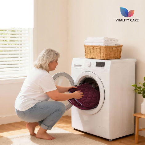 Absorbent Washable Incontinence Chair Pad Non-Slip Waterproof Seat Protector Pad