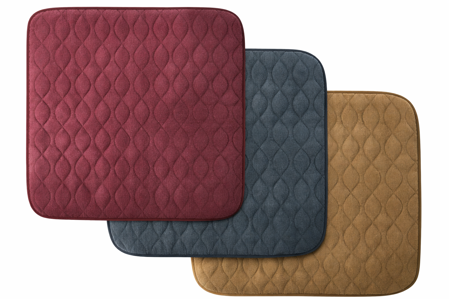 Absorbent Washable Incontinence Chair Pad Non-Slip Waterproof Seat Protector Pad