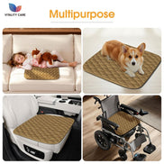 Absorbent Washable Incontinence Chair Pad Non-Slip Waterproof Seat Protector Pad