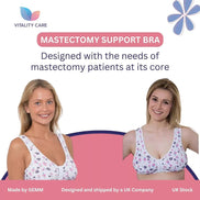 Front Fastening Bra Cotton Rich Ladies Non Wired Non Padded Soft Stretch Uk Size