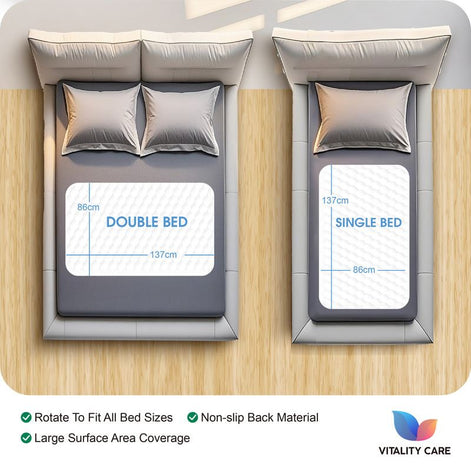 Incontinence Washable Bed Pads Protection Sheets - Reusable with High Absorbency