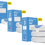 Incontinence Washable Bed Pads Protection Sheets - Reusable with High Absorbency