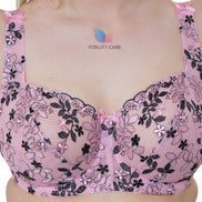 Ladies Full Cup Underwired Bra Plus Size Firm Hold Lace Large Non Padded Uk New
