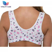 Front Fastening Bra Cotton Rich Ladies Non Wired Non Padded Soft Stretch Uk Size