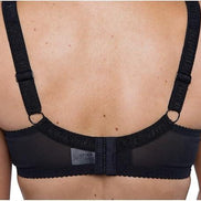 Womens Plus Size Lace Full Coverage Firm Hold Non Padded Underwired Full Cup Bra