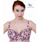 Ladies Full Cup Underwired Bra Plus Size Firm Hold Lace Large Non Padded Uk New