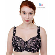 Ladies Full Cup Underwired Bra Plus Size Firm Hold Lace Large Non Padded Uk New