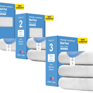 Washable King Bed Pad Incontinence Reusable Bed Pads Super Absorbent 86 x 152cm