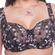 Ladies Full Cup Underwired Bra Plus Size Firm Hold Lace Large Non Padded Uk New