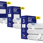 Washable Incontinence King Size Bed Pad, Mattress Protection with Tuck Flaps & Tuck Tool  86 x 152cm