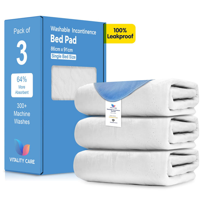Washable Incontinence Bed Pad Waterproof Mattress Protector Reusable Mat Sheet