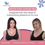 Front Fastening Bra Cotton Rich Ladies Non Wired Non Padded Soft Stretch Uk Size