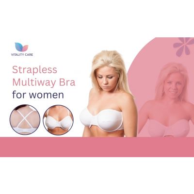 Vitality Care Cotton Multiway Strapless Bra